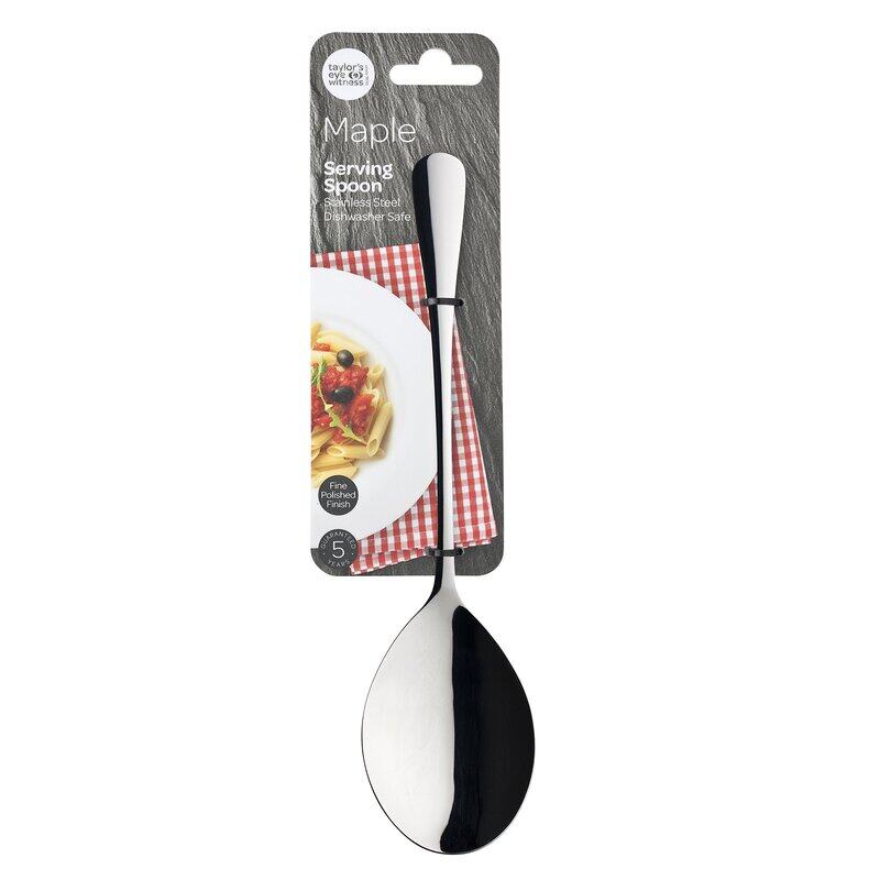 

Taylor's Eye Witness Stainless Steel Serving Spoon, Silver