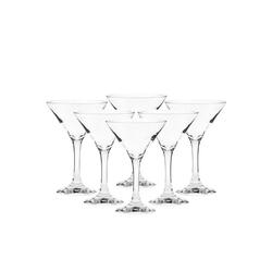 Borgonovo Martini 250ML Stemglass Large Glass, Set Of 6