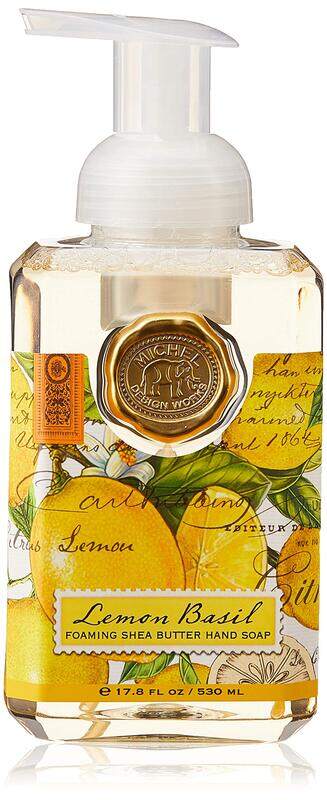 

Michel Design Works Lemon Basil Foaming Shea Butter Hand Soap, 17.80oz