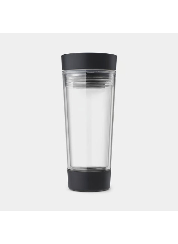 

Brabantia Make & Take Travel Tea Cup 0.36L Dark Grey