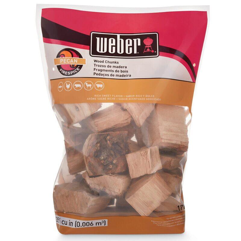 

Weber 17137 Firespice Pecan Smoking Wood Chunks, 1.8 Kg, Brown