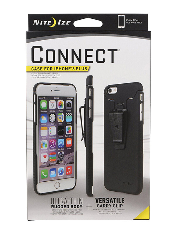 

Nite Ize Apple iPhone 6/6S Steelie Connect Case System Mobile Phone Case Cover, Black