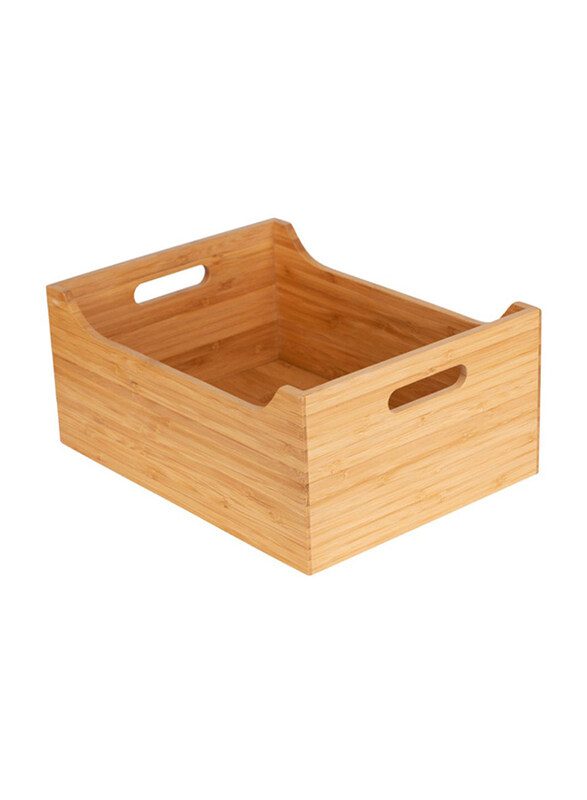 

Little Storage Co Bamboo Tub, Large, Natural