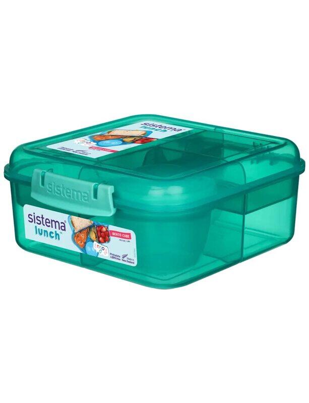 

Sistema Bento Cube Lunch Box, 1.25 Liters, Green