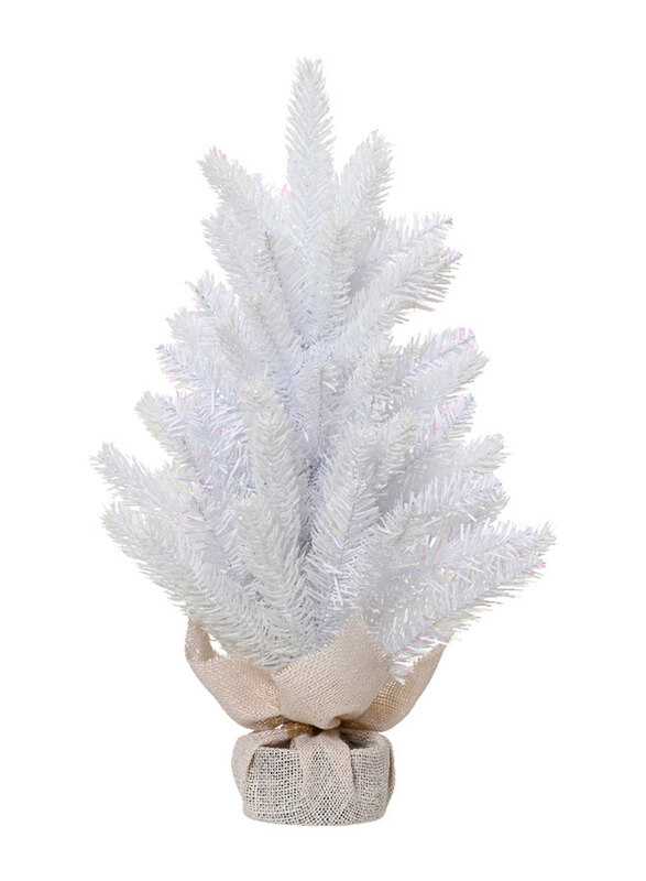 

Kaemingk Copenhagen Glitter Indoor Mini Tree, 60cm, White