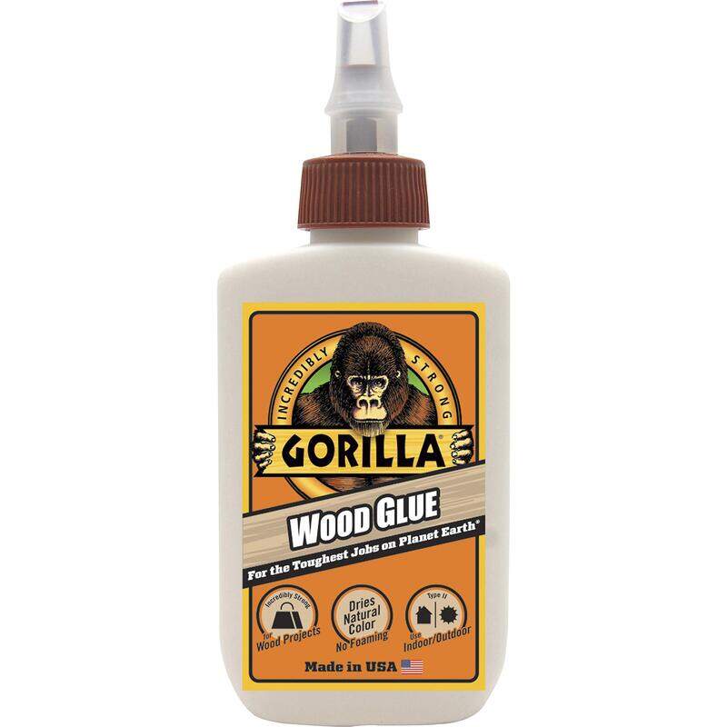 

Gorilla 4-Piece 4oz Wood Glue Bottle, Multicolour