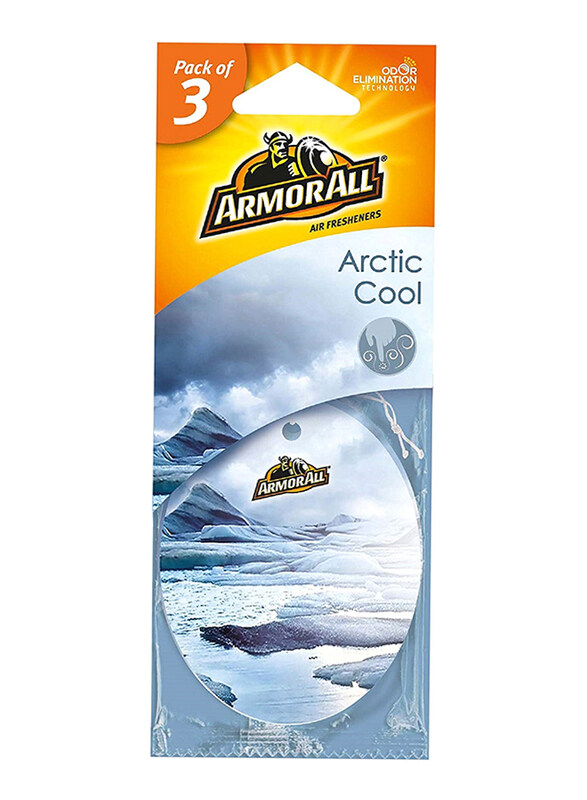 

Armor All Arctic Cool Air Freshener, 3 Pieces