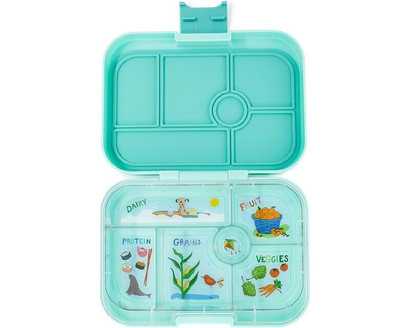 Yumbox  6-Compartment Bento Box Surf Green