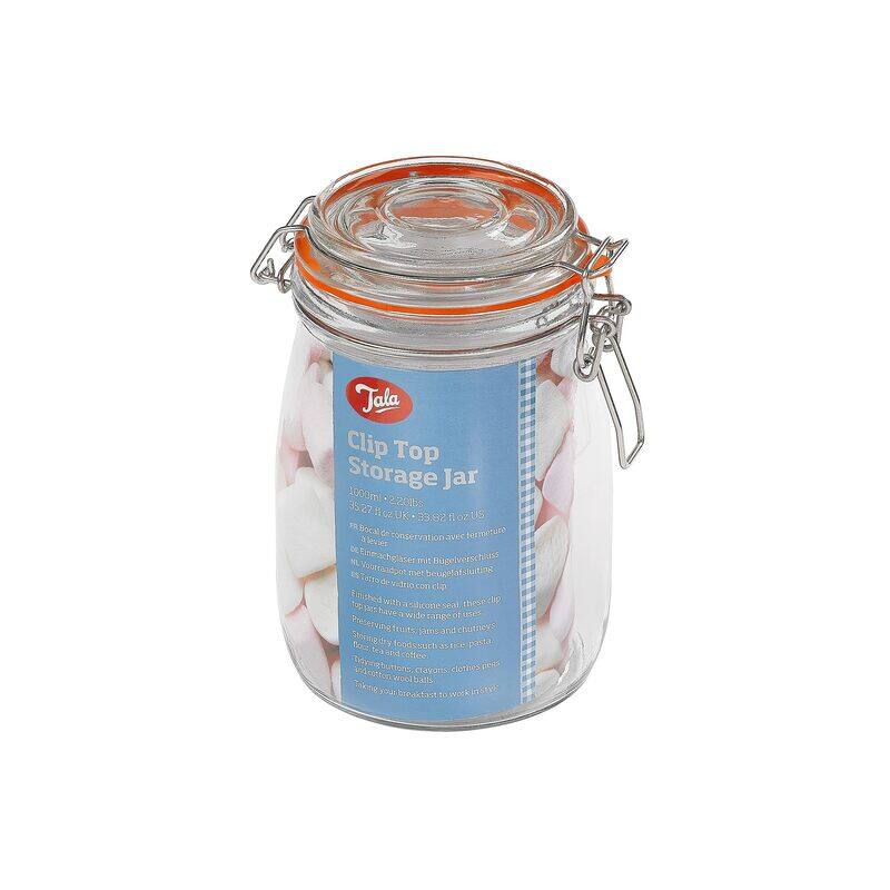 

Tala Lever Arm Jar, 1000ml, Clear