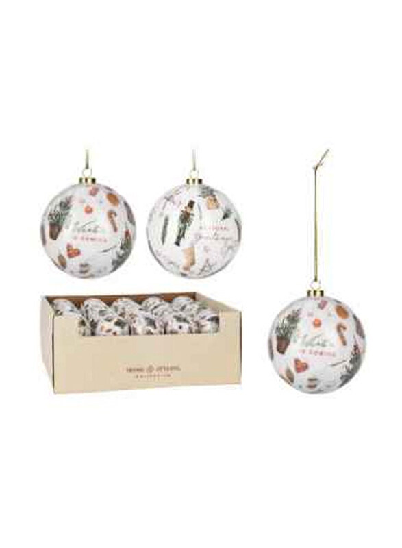 

Koopman Xmas Ball, 8cm, Assorted Colour