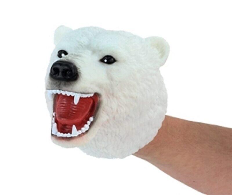 

Keycraft Polar Bear Hand Puppet, White, Ages 3+ Years