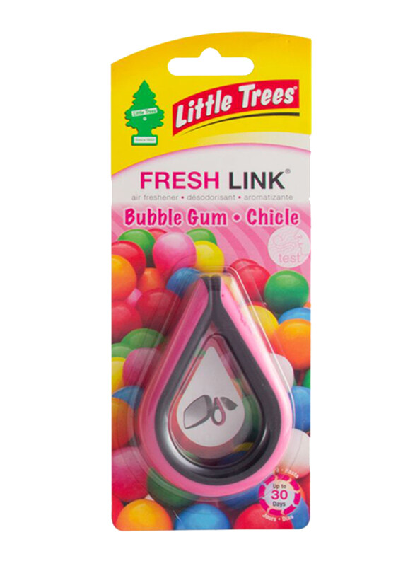 

Little Trees Fresh Link Bubblegum, Pink