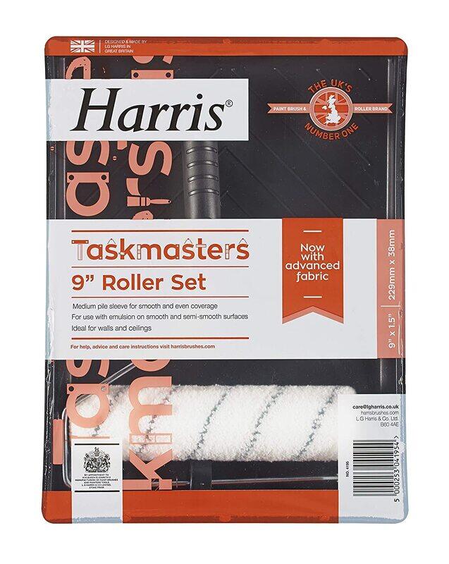 

Harris 9-Inch Medium Surface Roller Set, 3 Pieces, Multicolour