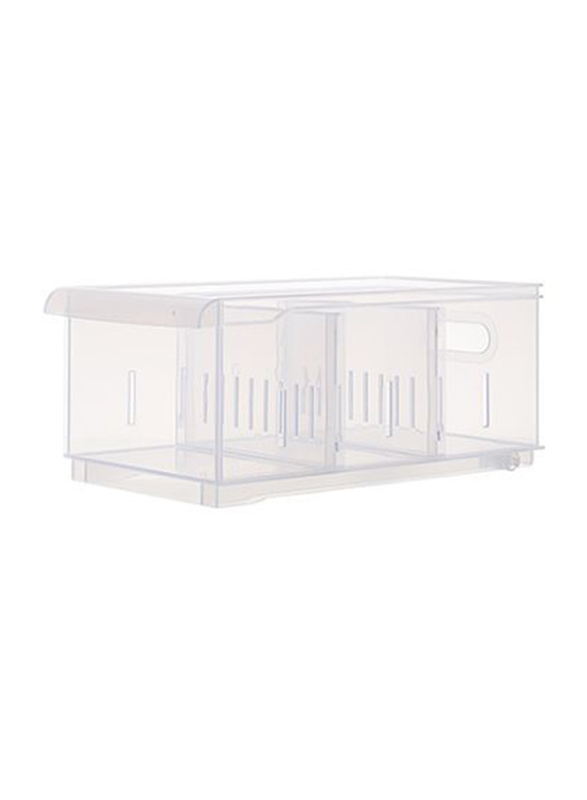 Keyway 4.7L Clear View Shelving Separator, Clear
