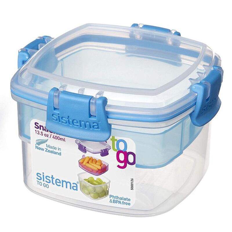 

Sistema Snack To Go 400ML Blue Clip