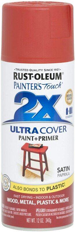 

Rust-Oleum Painter S Touch Ultra Cover 2x Enamel Sprays, 12oz, Paprika