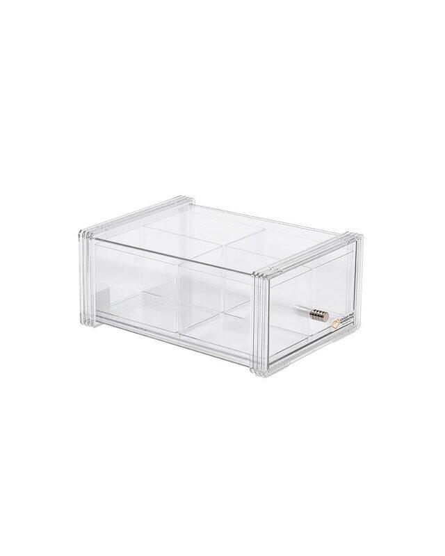 

Homesmiths Slide Multipurpose Box with 4 Small Boxes, 12 x 20.5 x 12.6 cm, Clear