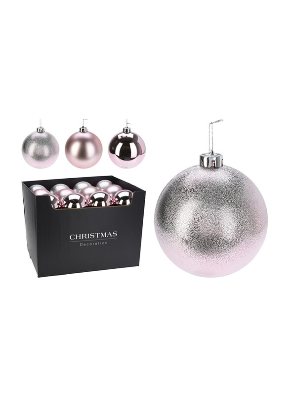 

Homesmiths Xmas Ball, 120mm, Pink