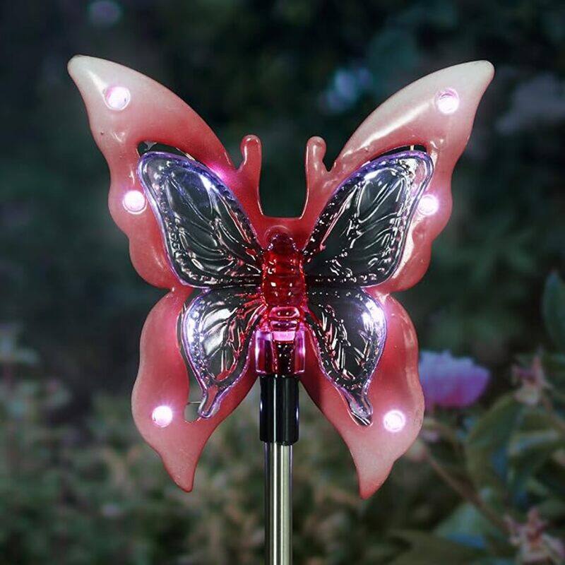 

Homesmiths Exhart Solar Acrylic Butterfly Garden Stake