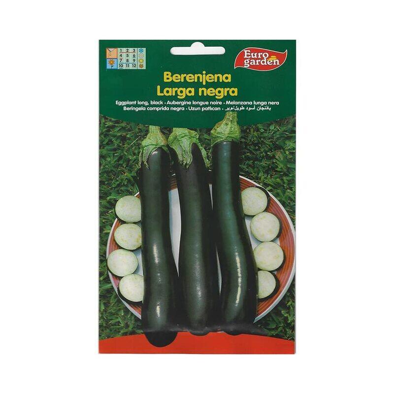

Euro Garden Black Long Eggplant Seeds, 3g