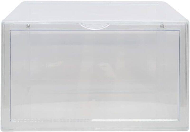 

Homesmiths Shoe Storage Box, 36 x 29 x 22cm, Clear