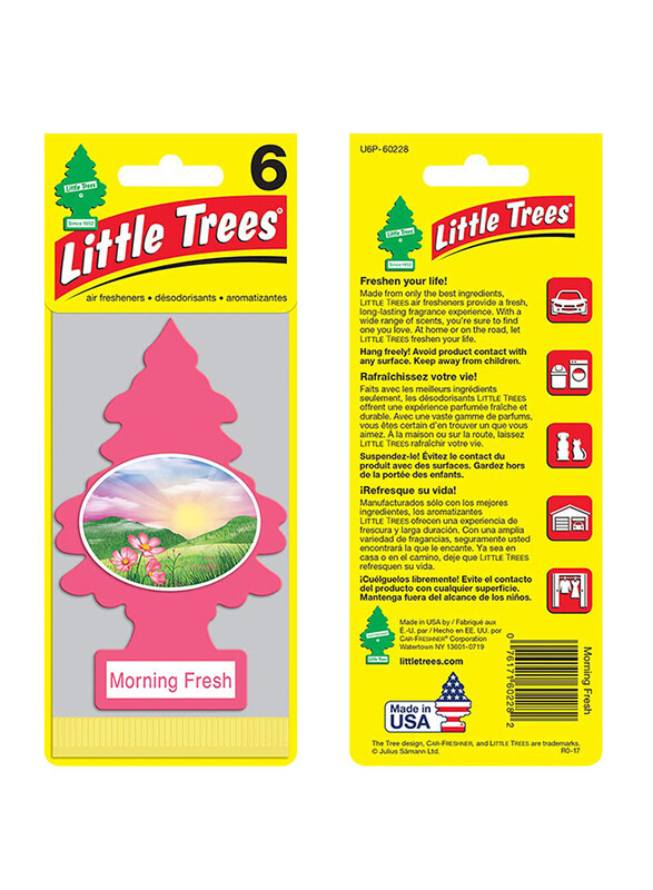 

Little Trees Morning Fresh Paper Air Freshener, Pink