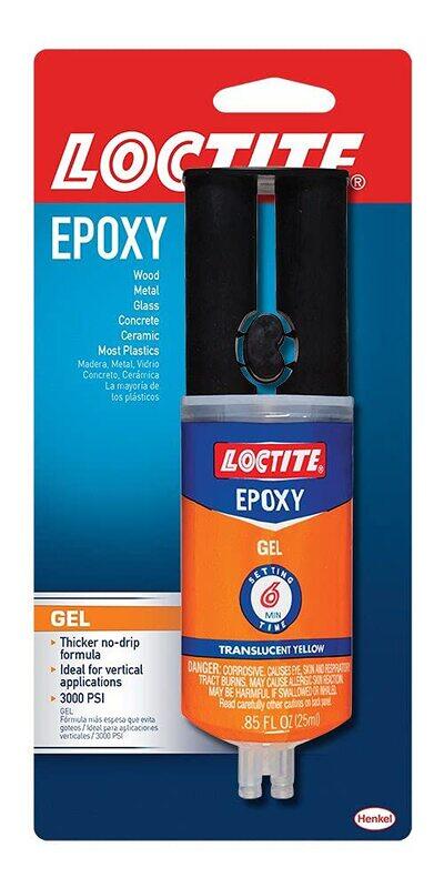 

Loctite 25ml Epoxy Syringe Gel, 1405602, Clear