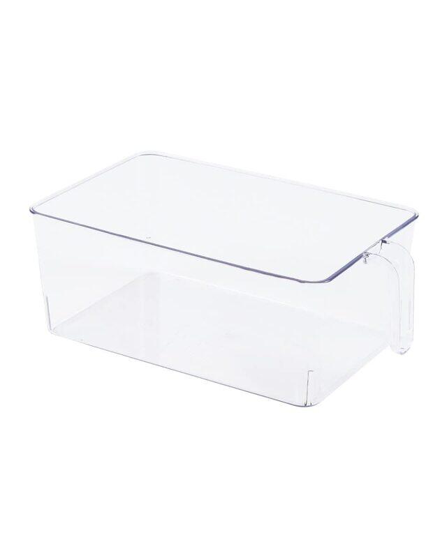 

Homesmiths Homemiths Fridge Organizer with Handle, Clear