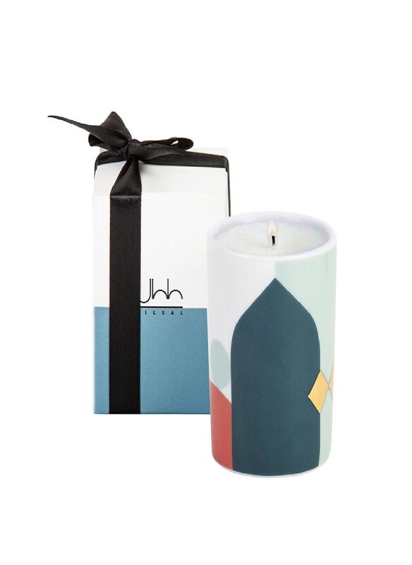 Silsal x Sabr 'Layalee' Landscapes Blooming Oud Candle - 60g For Occassions like Ramadan
