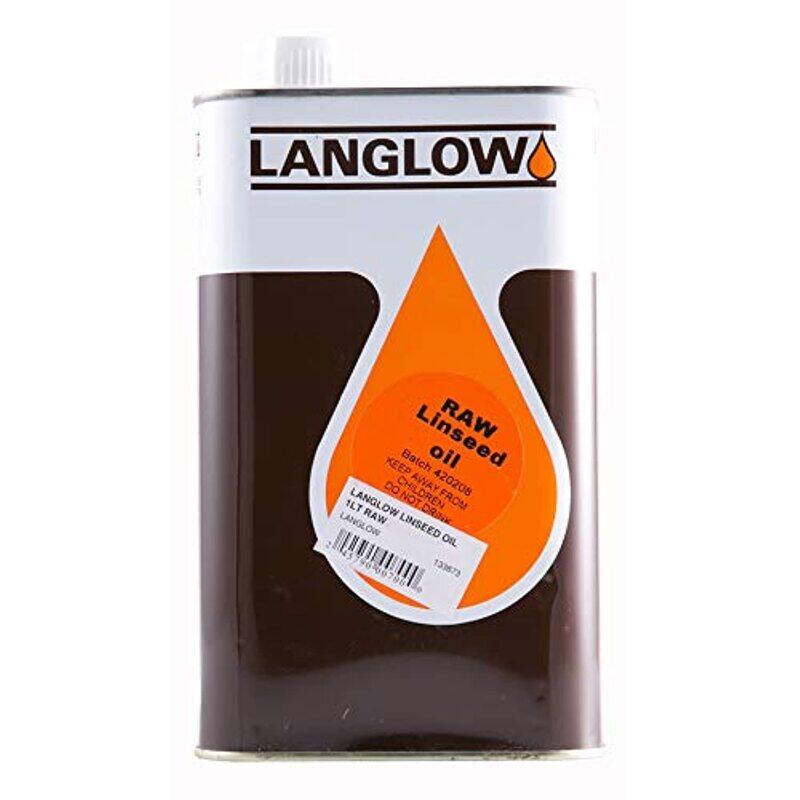 

Langlow Raw Linseed Oil, 1 Liter, 133873, Clear