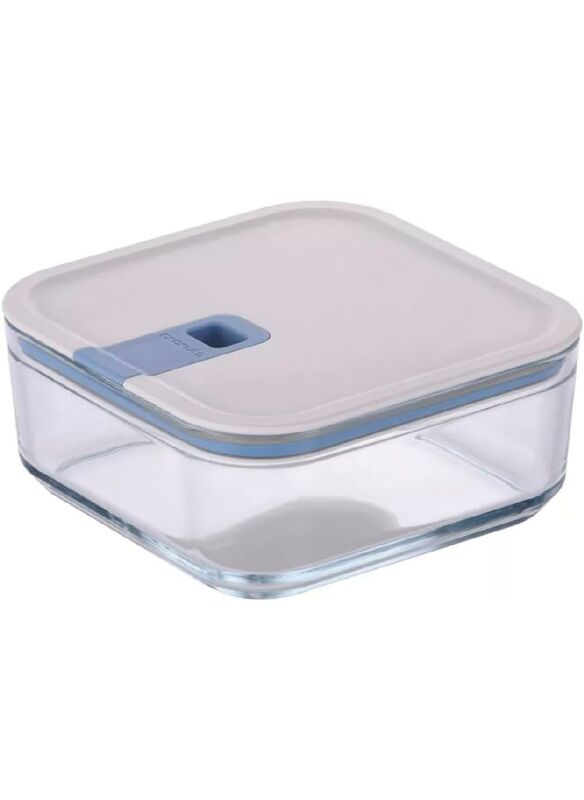 

Neoflam Perfect Seal Square Glass Storage Container 1100ml, Airtight Food Container With Lid, Kitchen Storage Organizer, Lunch Box, Meal Prep Containe