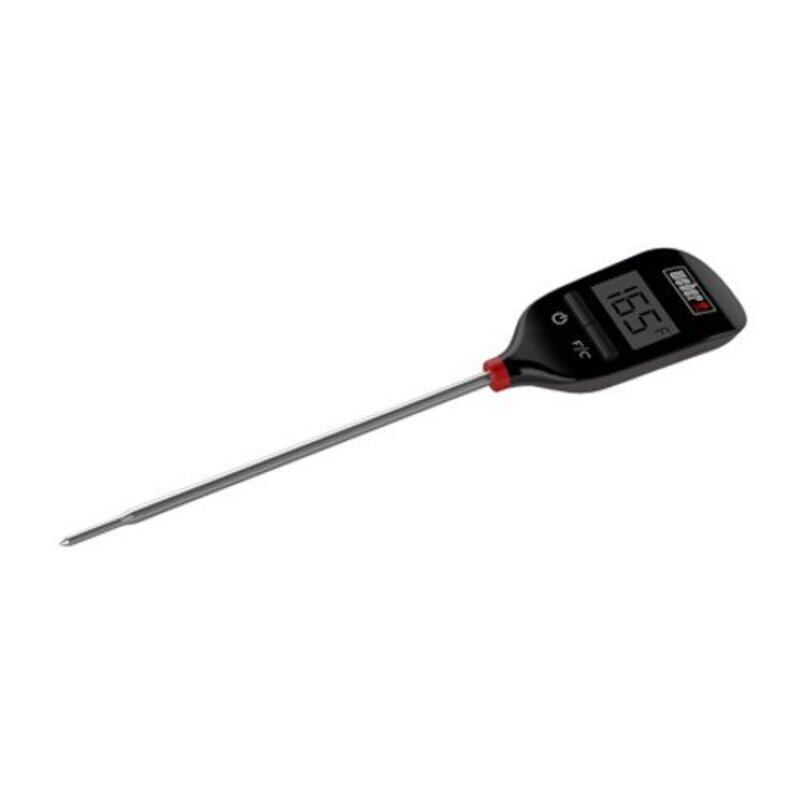 

Weber Stephen Products Digital Instant Read Thermometer, 6750, Black