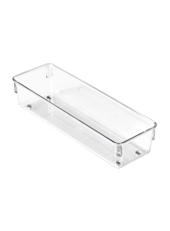 

IDesign Linus Plastic D. Organizer, 5.8cm, Clear