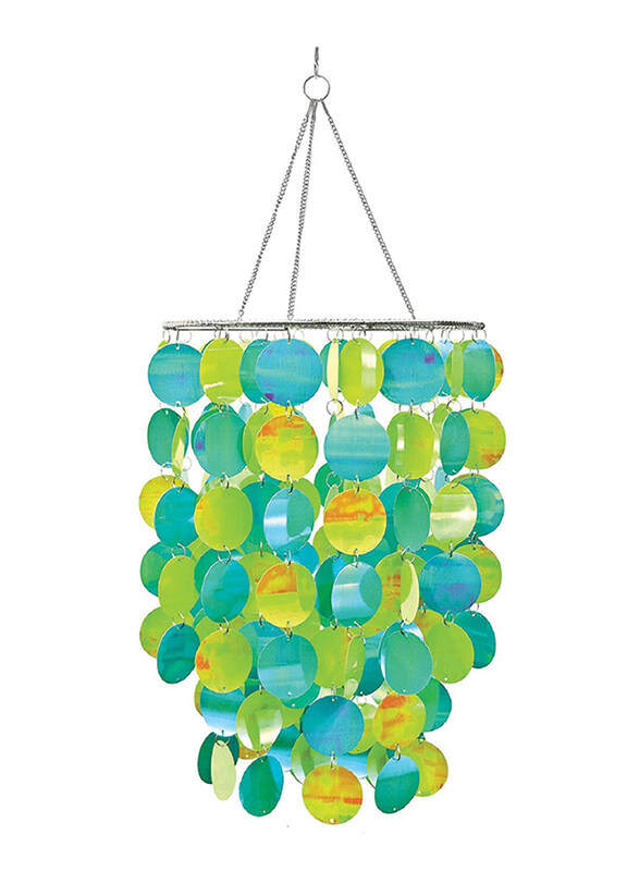 

Brewster Wall Pop's Pearl Chandelier, Blue/Green