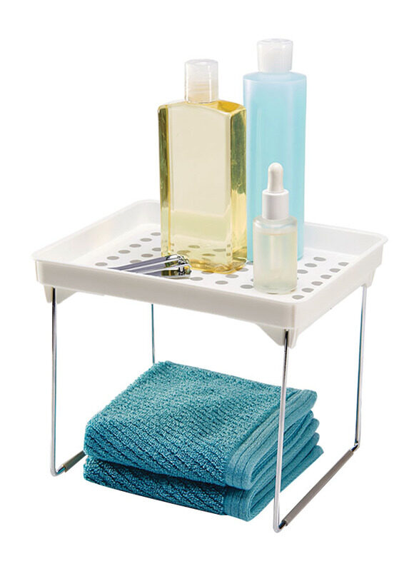 

Madesmart Small Stacking Shelf, White