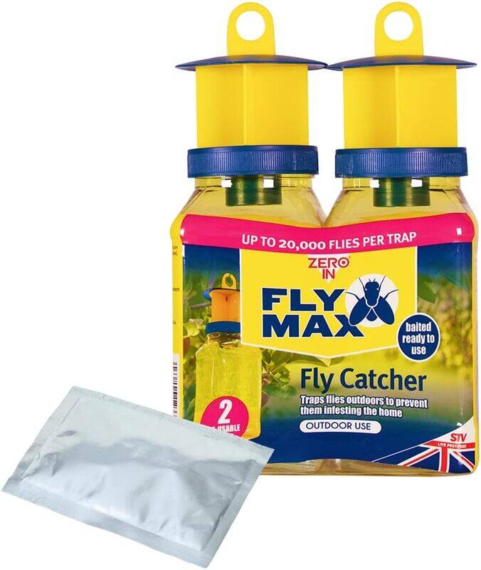 

The Buzz Zero STV336 Fly Catcher, 2 Piece, Yellow