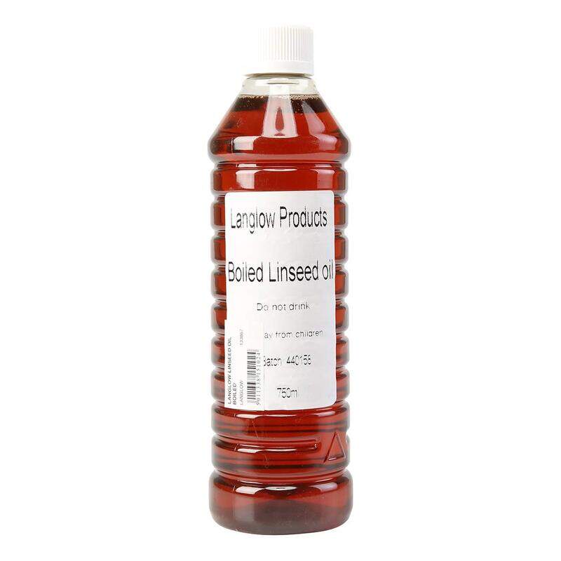 

Langlow Boiled Linseed Oil, 750ml, 133867, Red