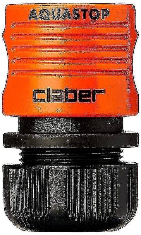 

Claber Automatic Coupling, 1.2-inch, Black/Orange