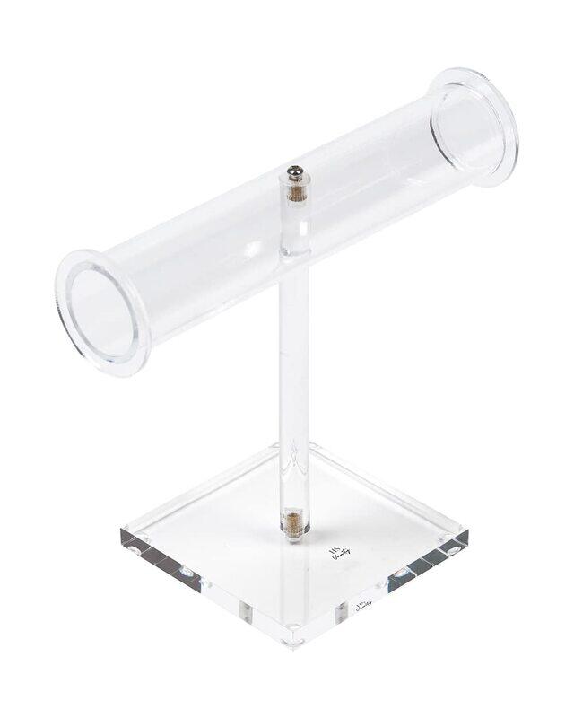 

Homesmiths Vanity Acrylic T-Shaped Necklace Display Stand, Clear