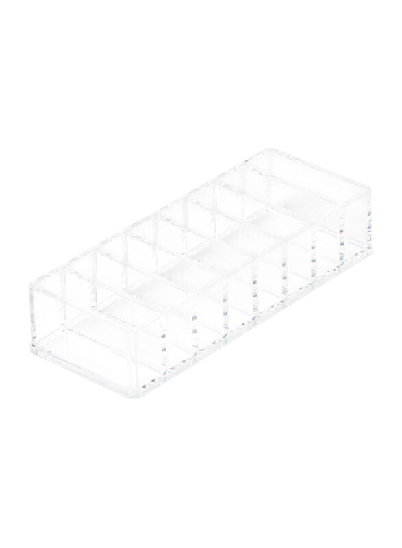 

Richards Clearly Chic 8 Compartment Tray, Clear