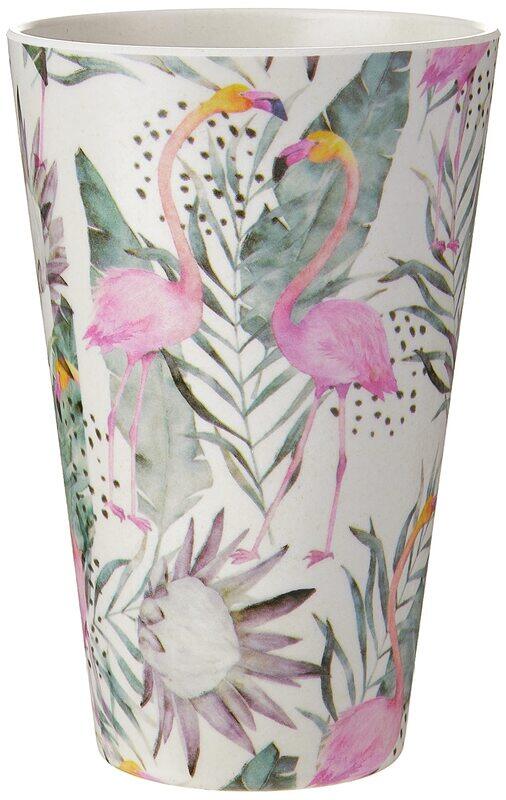 

Cuisine Art 380ml Florence Eco-Friendly Reusable Bamboo Fibre Drinking Cup Tumbler, Multicolour