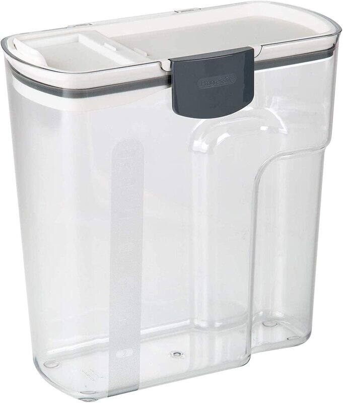 

Progressive Large Cereal Prokeeper, 4.5qt, Grey/Clear