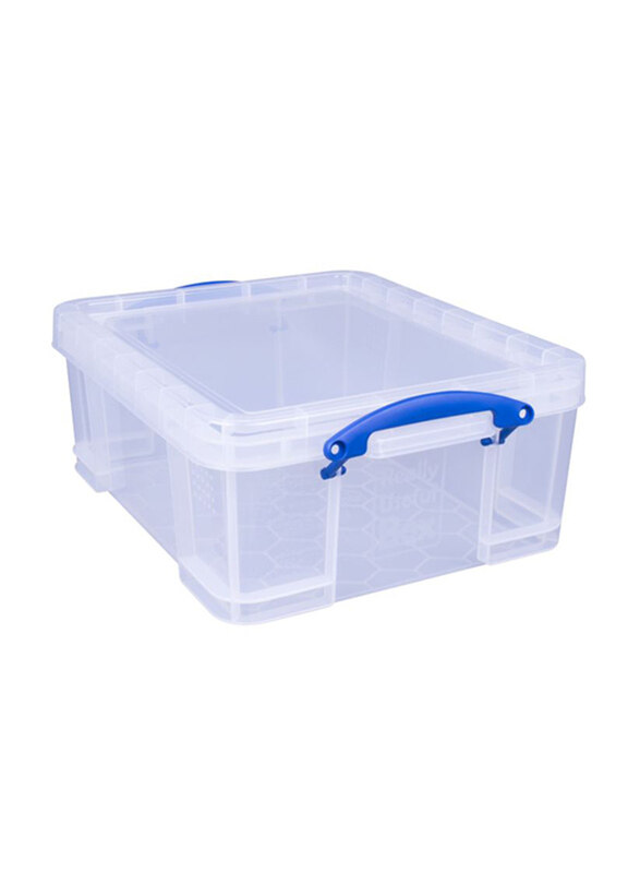 

Really Useful Box Storage Box, 18 Liters, Clear