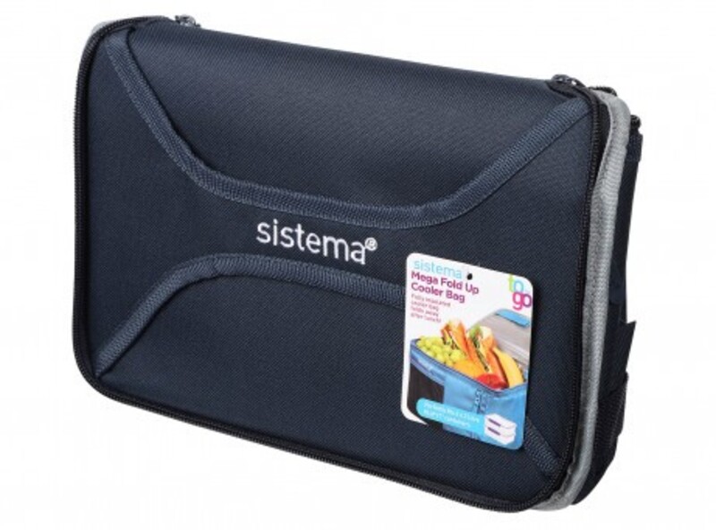 Sistema Mega Fold Up Cooler Bag Lilac