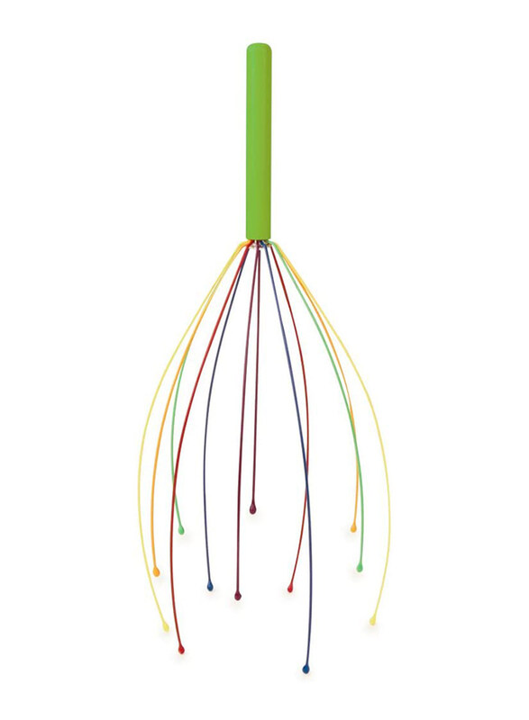 

Kikkerland 9-inch Head Massager, Green