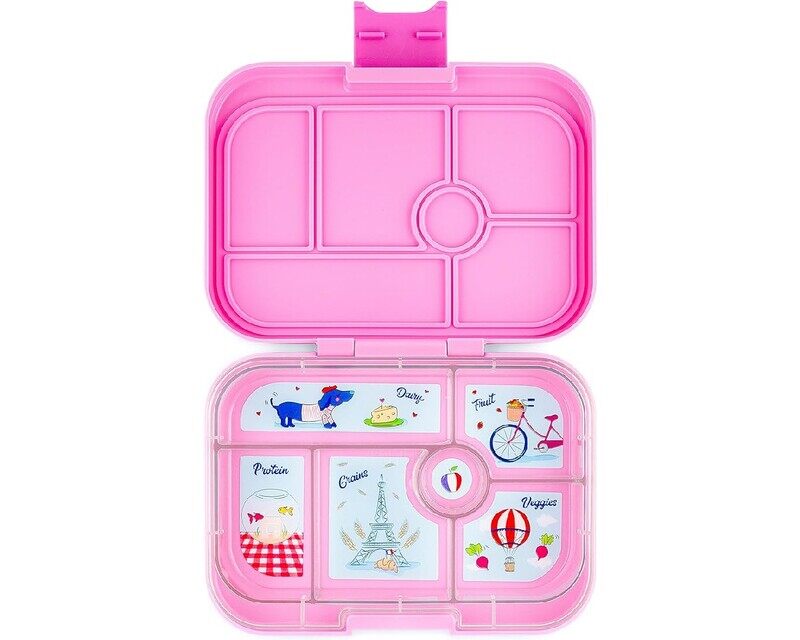 Yumbox  6-Compartment Bento Box Pink