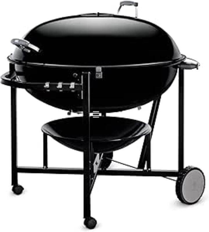 

Weber 37 inch Ranch Kettle Charcoal Grill Black