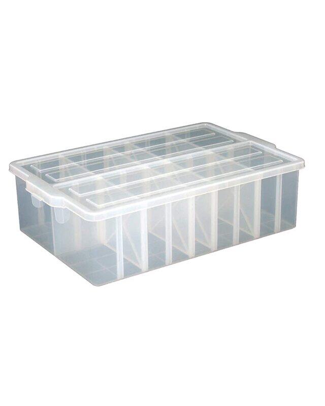 

Pearl Life Craft & Media Organizer Box, Translucent