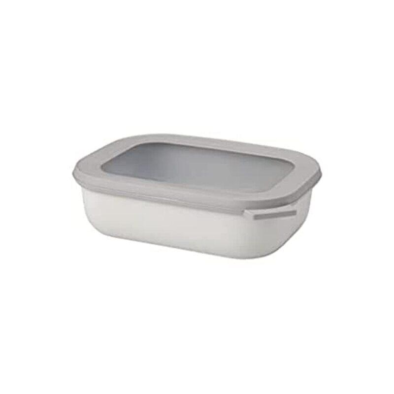 

Mepal Cirqula Rectangular Multi Bowl, 1000ml, Nordic White