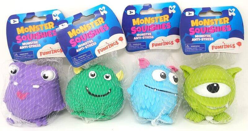 

Keycraft Monster Squishies, Assorted Colour, Ages 3+ Years